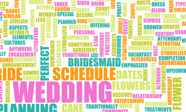 Wedding Planning Stock photo © kentoh