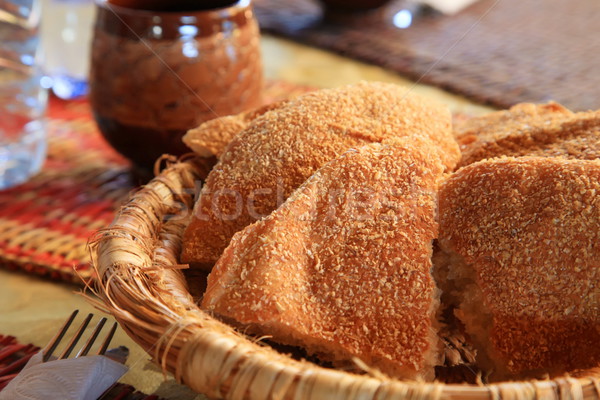 Moroccan Bread Stock photo © kentoh