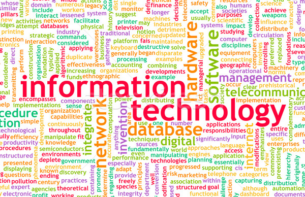 Tecnologia da informação carreira indústria internet abstrato tecnologia Foto stock © kentoh