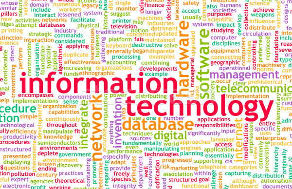 Technologia informacyjna kariery przemysłu Internetu streszczenie technologii Zdjęcia stock © kentoh