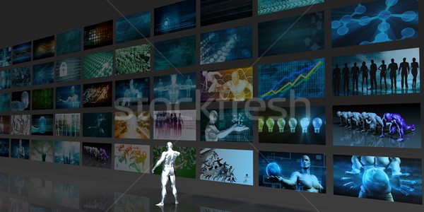 Digital Data Management Stock photo © kentoh