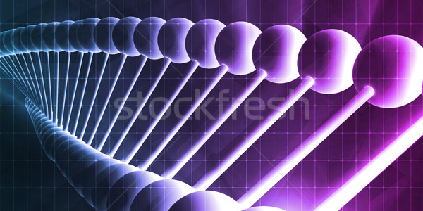 Foto stock: Farmacéutico · resumen · estructura · química · fondo · red · químicos