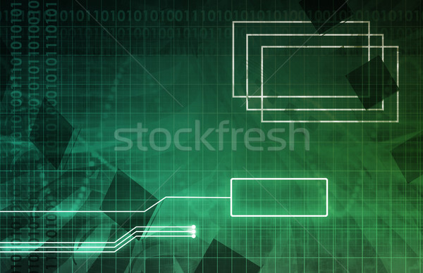 Zdjęcia stock: Mechaniczny · nauki · działalności · streszczenie · tle · dziedzinie