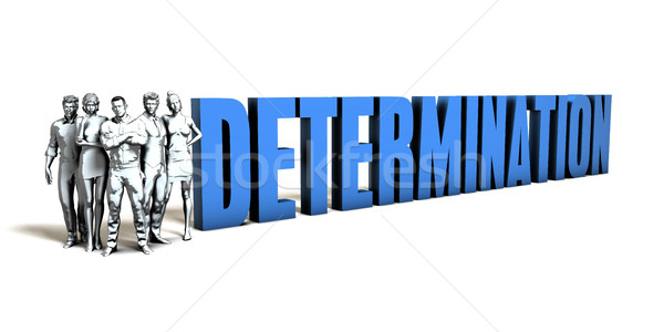 Determination Business Concept Stock photo © kentoh
