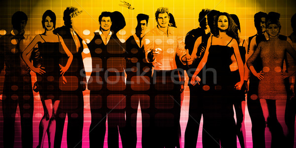 Confident Businessmen Stock photo © kentoh