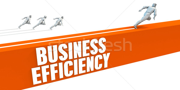 Foto stock: Negócio · eficiência · rápido · pessoas · de · negócios · corrida