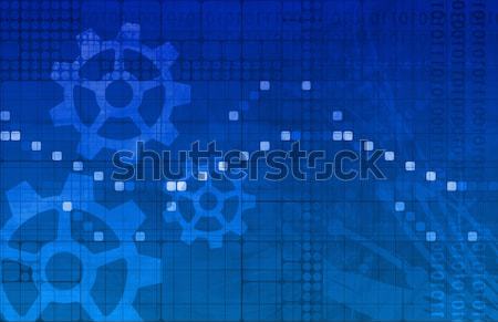 Ontwikkeling nieuwe technologie ontwerp achtergrond web Stockfoto © kentoh