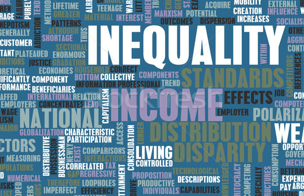 Income Inequality Stock photo © kentoh