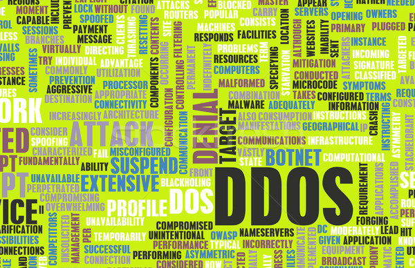DDOS Distributed Denial of Service Attack Stock photo © kentoh