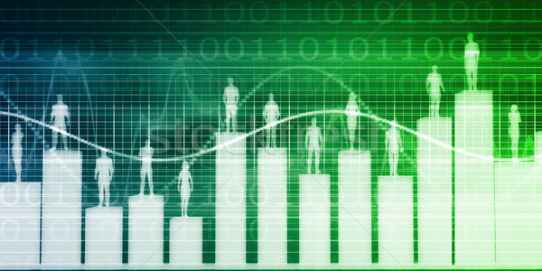 Użytkownik działalności populacja danych wyniki streszczenie Zdjęcia stock © kentoh