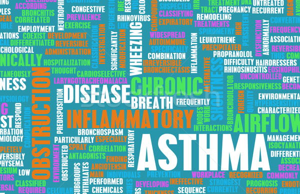 Asthma Stock photo © kentoh