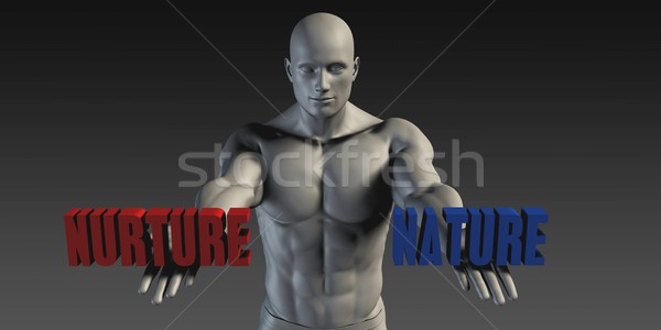 Nature or Nurture Stock photo © kentoh