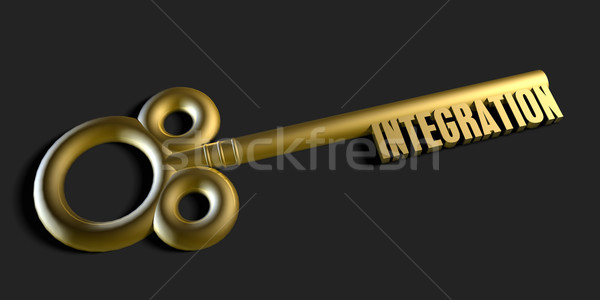 Key To Your Collaboration Stock photo © kentoh