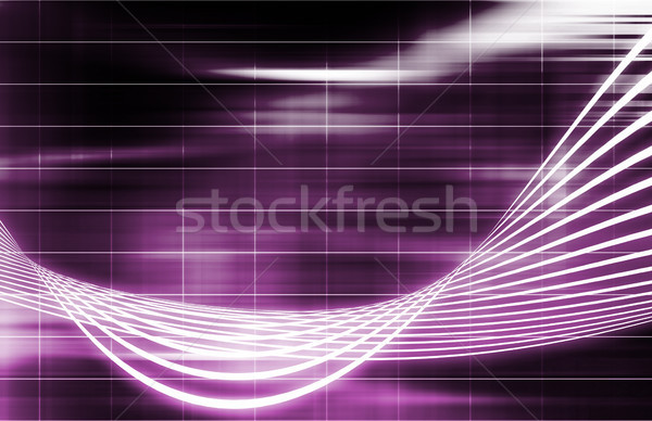 Purple Medical Science Technology Stock photo © kentoh