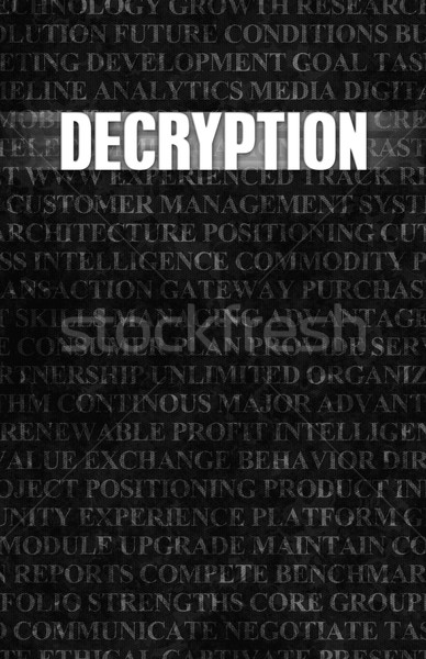 Decryption Stock photo © kentoh
