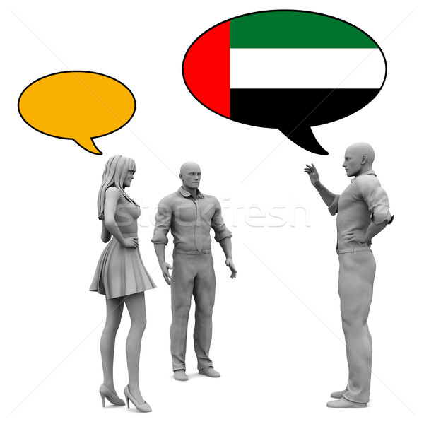 Nauczyć arabskie kultury język działalności kobiet Zdjęcia stock © kentoh