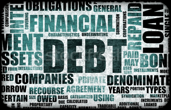 Debt Stock photo © kentoh