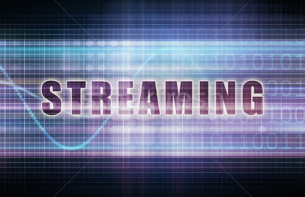 Stockfoto: Streaming · tech · business · grafiek · kunst · achtergrond