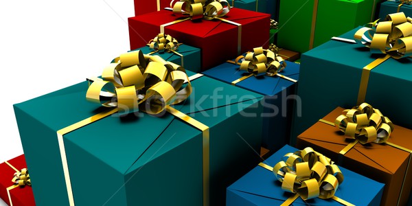 Pile of Presents Stock photo © kentoh