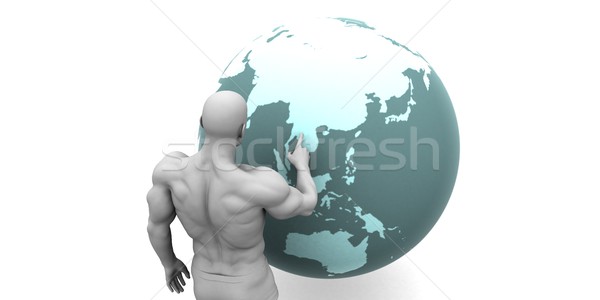 Business Expansion into Asia Stock photo © kentoh