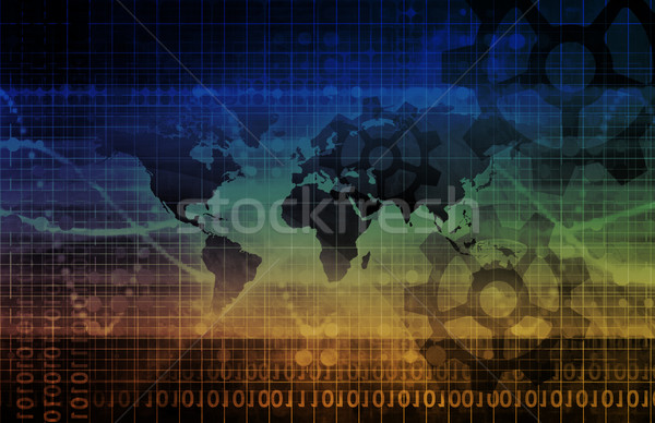 ストックフォト: ビジネス · 通信 · ハイテク · 芸術 · インターネット · ネットワーク