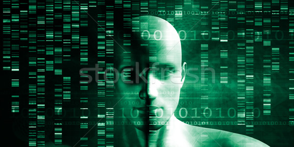 Genoom medische technologie gezondheid achtergrond Stockfoto © kentoh