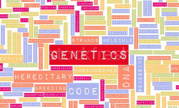 遺伝学 遺伝の コード 科学 抽象的な 医療 ストックフォト © kentoh