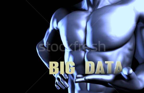 Stock photo: Big data