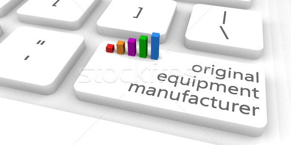 Photo stock: Originale · équipement · fabricant · clavier · bar · industrie