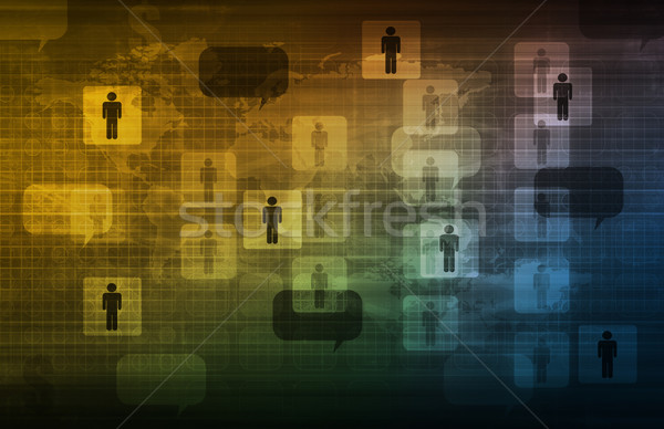 Location Based Services Stock photo © kentoh