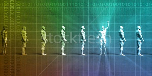 Stock photo: Standing Out at Work