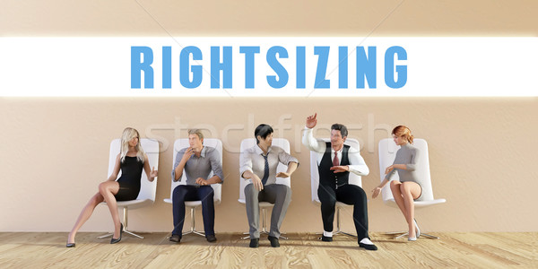 Business Rightsizing Stock photo © kentoh