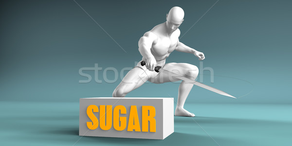 Cutting Sugar Stock photo © kentoh