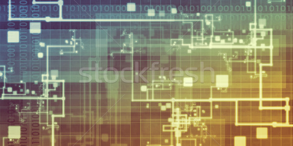 Stock fotó: Digitális · multimédia · tartalom · internet · háló · számítógép