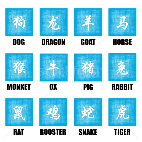 Chinese Zodiac Stock photo © kentoh