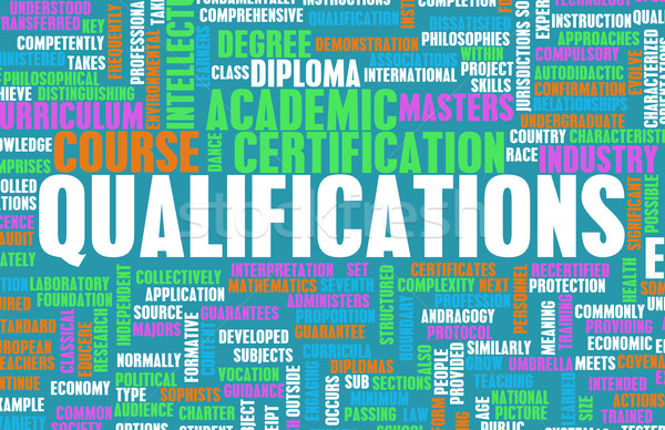 Qualifications Stock photo © kentoh