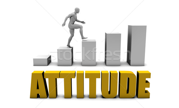 Atitude negócio processo escritório ouro Foto stock © kentoh