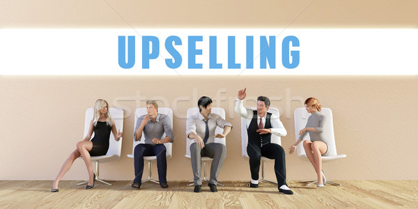 Business Upselling Stock photo © kentoh