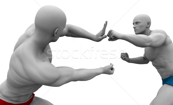 Self Defence or Self Defense Stock photo © kentoh