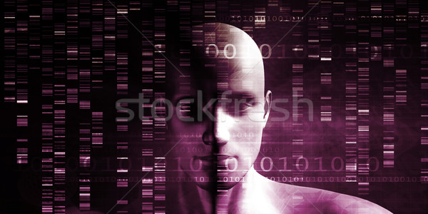 科学研究 遺伝の DNA鑑定を 科学 健康 薬 ストックフォト © kentoh