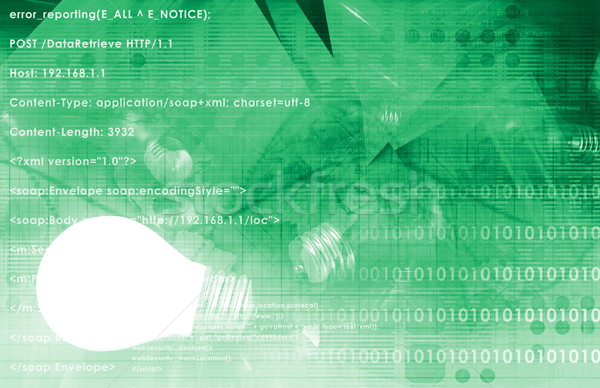 Informatika üzlet absztrakt technológia biztonság hálózat Stock fotó © kentoh
