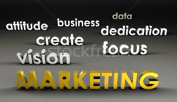 Marketing 3D bemutató üzlet háttér vállalati Stock fotó © kentoh