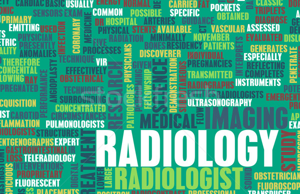 Radiologia radiolog medycznych dziedzinie specjalność biuro Zdjęcia stock © kentoh