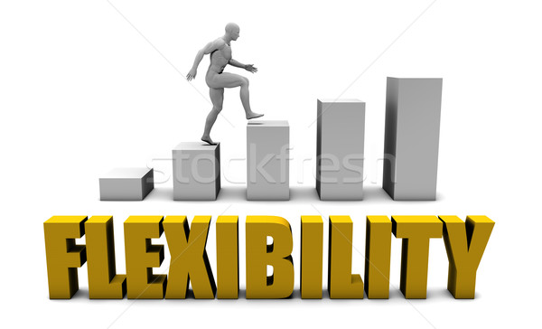 Flessibilità business processo corporate oro Foto d'archivio © kentoh