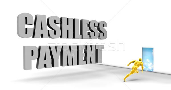 Cashless Payment Stock photo © kentoh