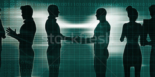 Business Discussion Stock photo © kentoh