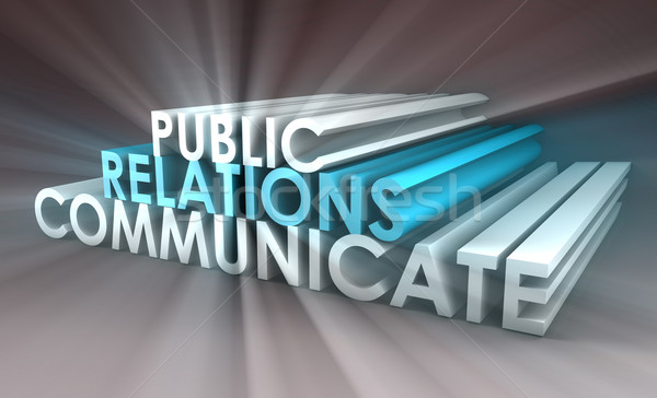 Stock photo: Public Relations