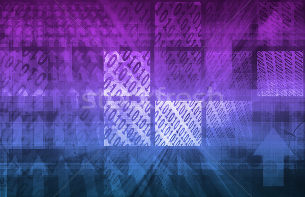 Bináris kód számítógép textúra absztrakt fény terv Stock fotó © kentoh
