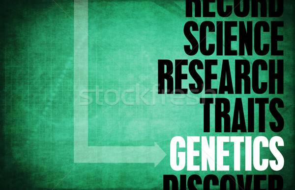 Genetyka rdzeń zasady działalności retro cyfrowe Zdjęcia stock © kentoh