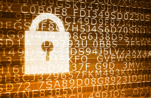 Securitate Baza de date calculator Internet fundal siguranţă Imagine de stoc © kentoh